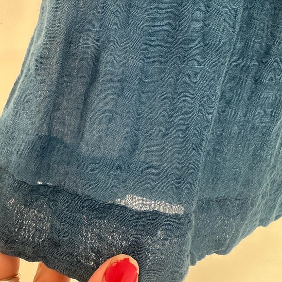 MAIWA 100% handspun and handwoven silk tank top size‎ S - Picture 7 of 8